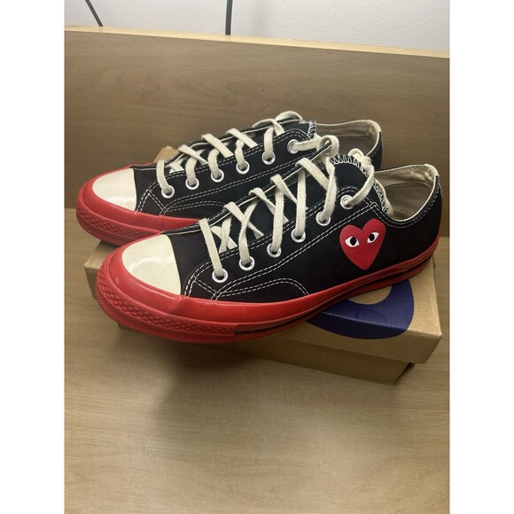 Converse Chuck Taylor All Star 70 Comme des Garcons PLAY Black Red M8/ W10 main image 7